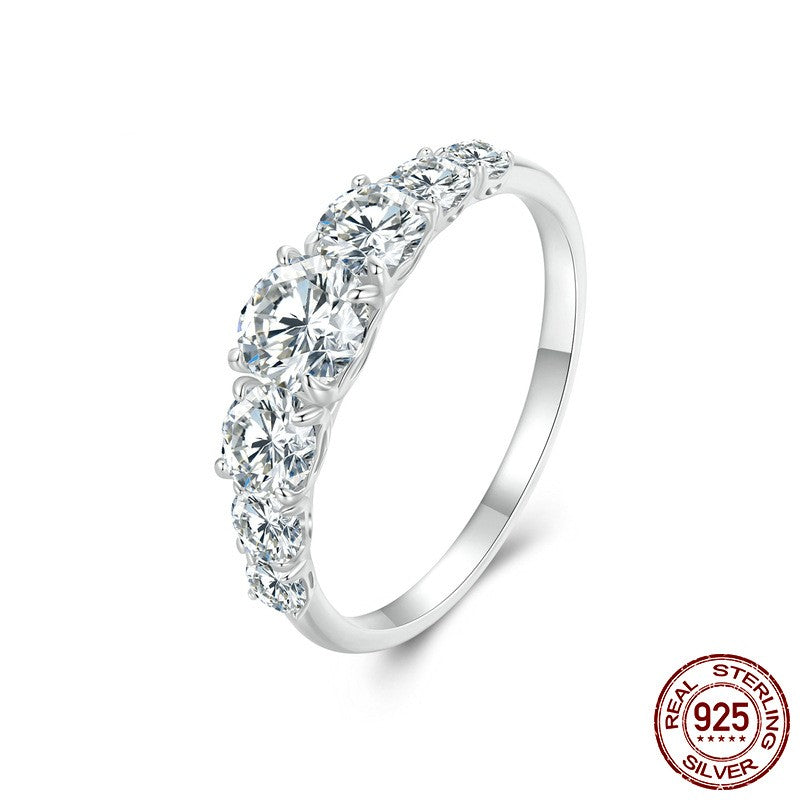 50-Point Moissanite Ring, Buy Online, Perfect Proposal, Best Choice