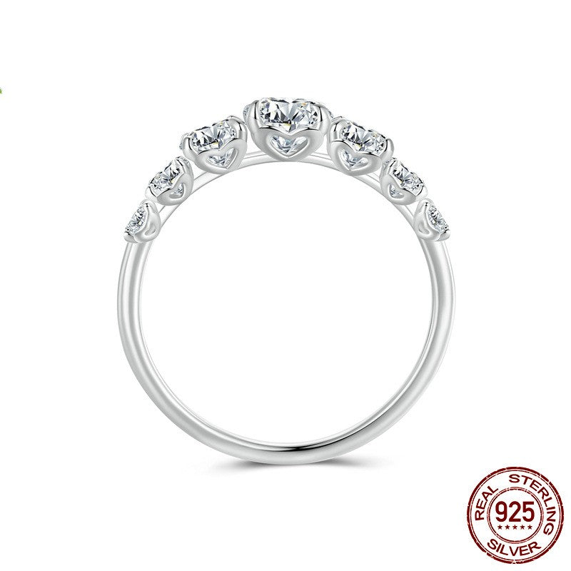 50-Point Moissanite Ring, Buy Online, Perfect Proposal, Best Choice
