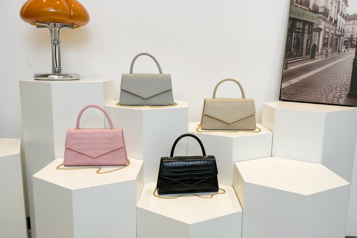 Fashion Diamond Small Square Bag For Women